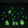 Paladone Peppa Pig Glow in the Dark Wall Decal Stars