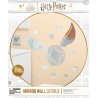 Paladone Harry Potter Golden Snitch Mirror Wall Decals