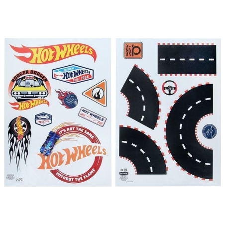 Paladone Hot Wheels Personalisation Wall Decals