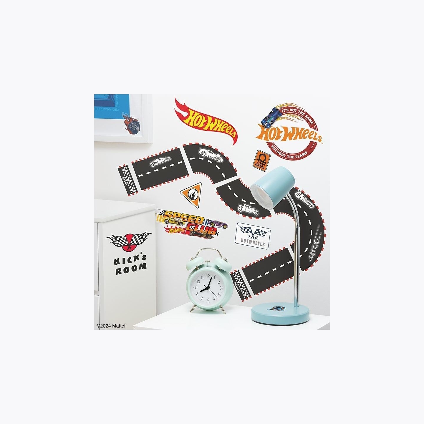 Paladone Hot Wheels Personalisation Wall Decals