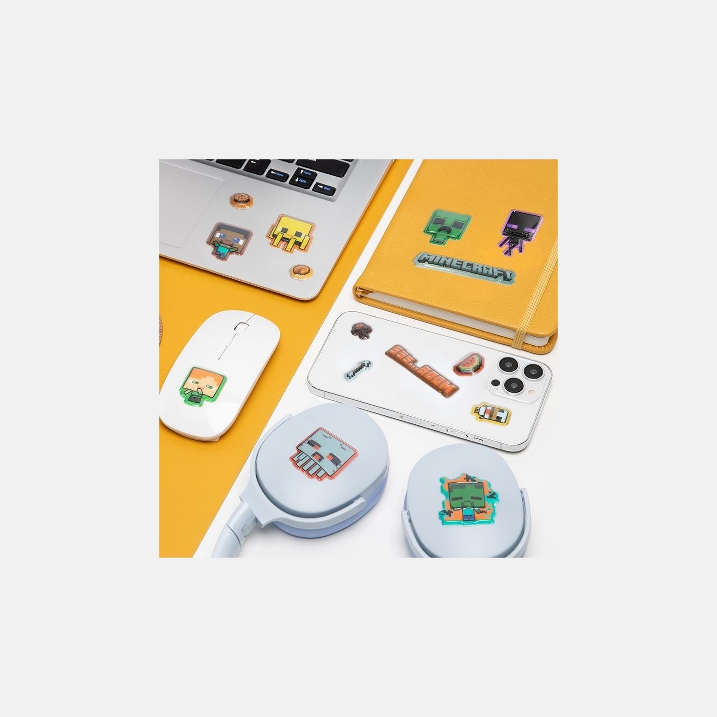 Paladone Minecraft Puffy Gadget Decals