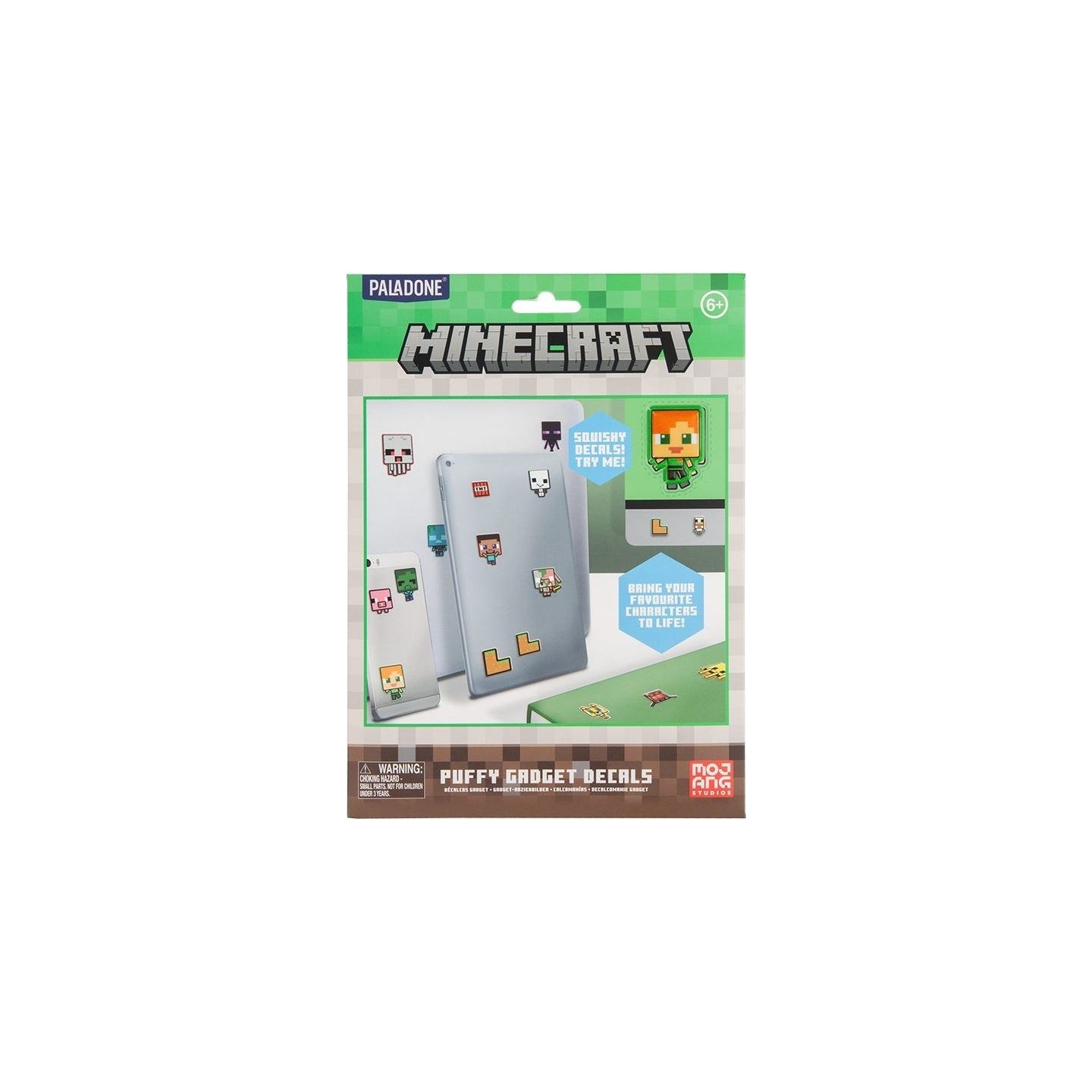 Paladone Minecraft Puffy Gadget Decals