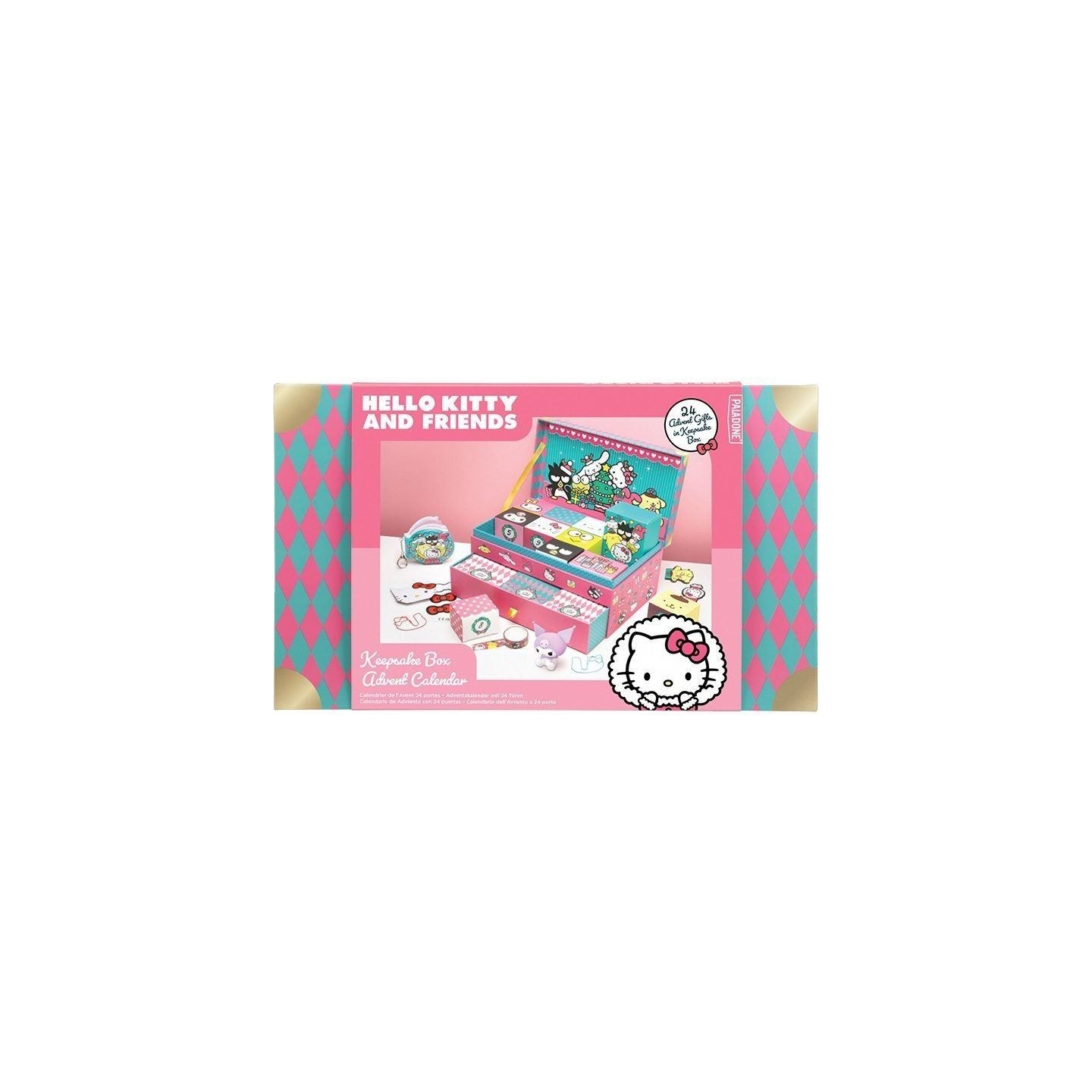 Paladone Hello Kitty Keepsake Box Advent Calendar