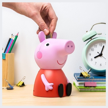 Paladone Peppa Pig Shaped Money Box Closed Box