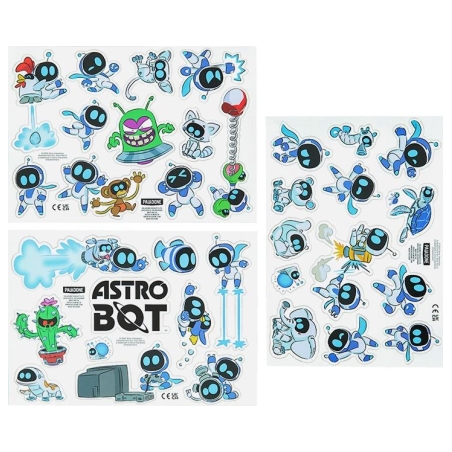 Paladone AstroBot Fridge Magnets (3 Sheets With 34 Magnets)