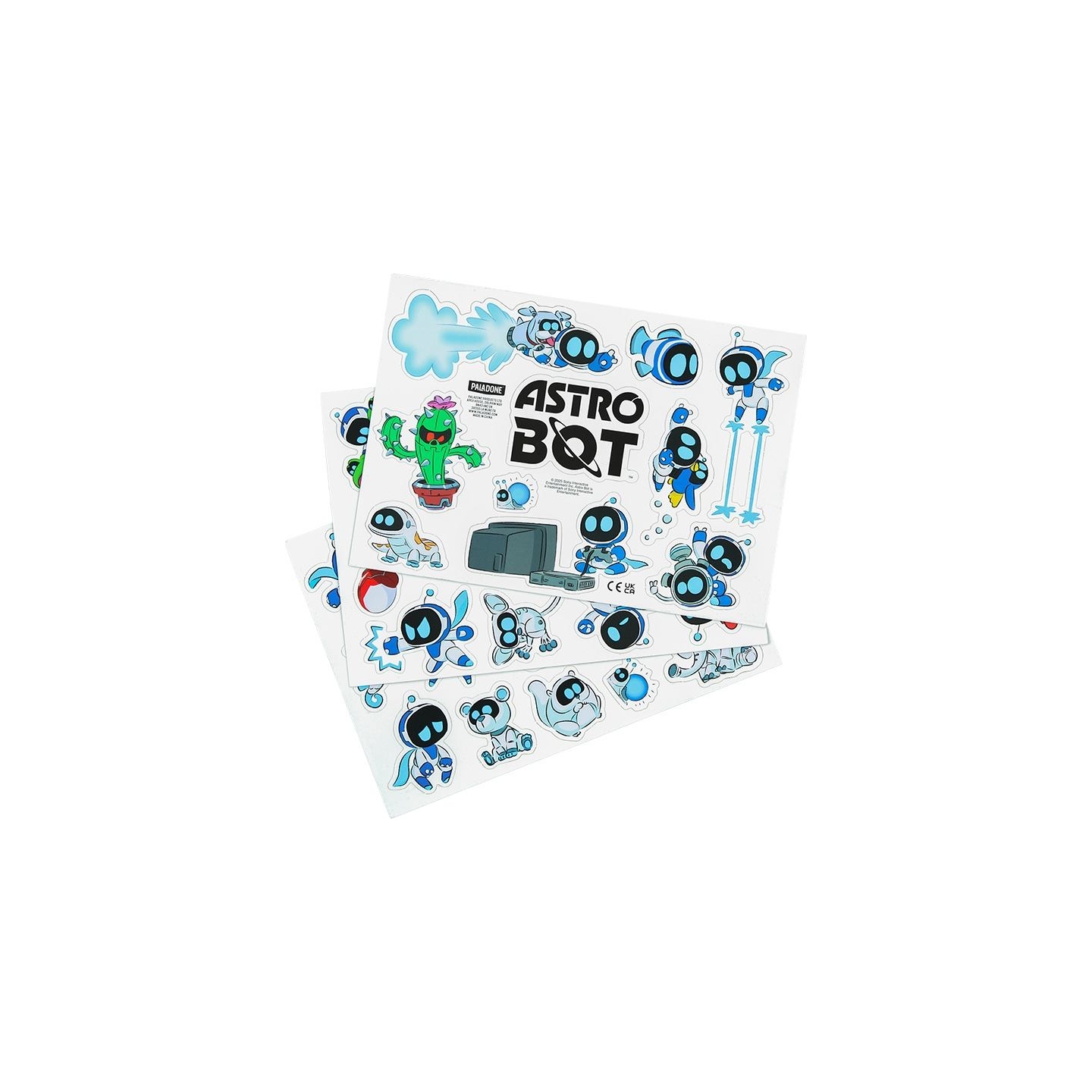 Paladone AstroBot Fridge Magnets (3 Sheets With 34 Magnets)