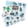 Paladone AstroBot Fridge Magnets (3 Sheets With 34 Magnets)