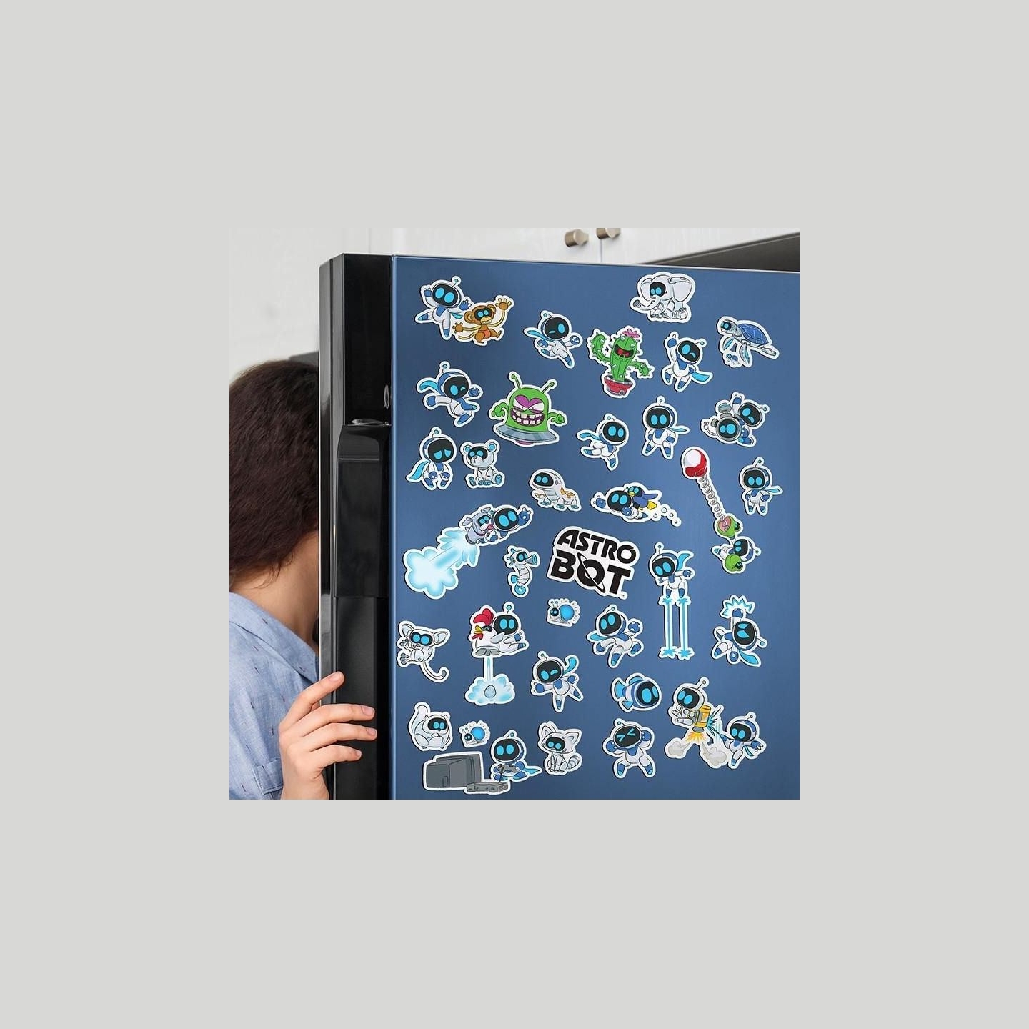 Paladone AstroBot Fridge Magnets (3 Sheets With 34 Magnets)