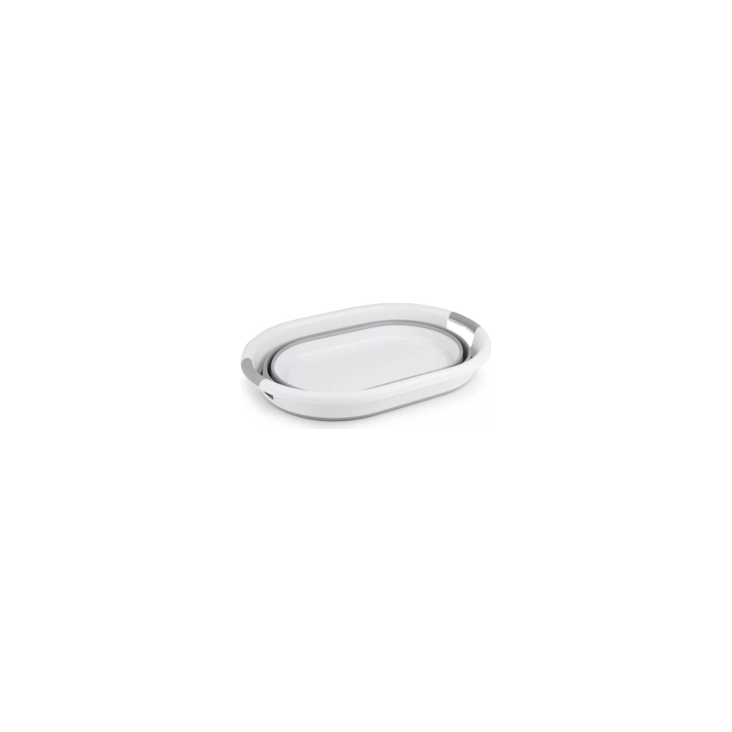 Beldray LA034816FPEU7 Collapsible Laundry Basket 28L White/Grey
