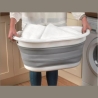 Beldray LA034816FPEU7 Collapsible Laundry Basket 28L White/Grey