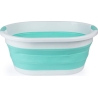 Beldray LA034816MNTFPEU7 Collapsible Laundry Basket 28L White/Mint