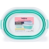 Beldray LA034816MNTFPEU7 Collapsible Laundry Basket 28L White/Mint