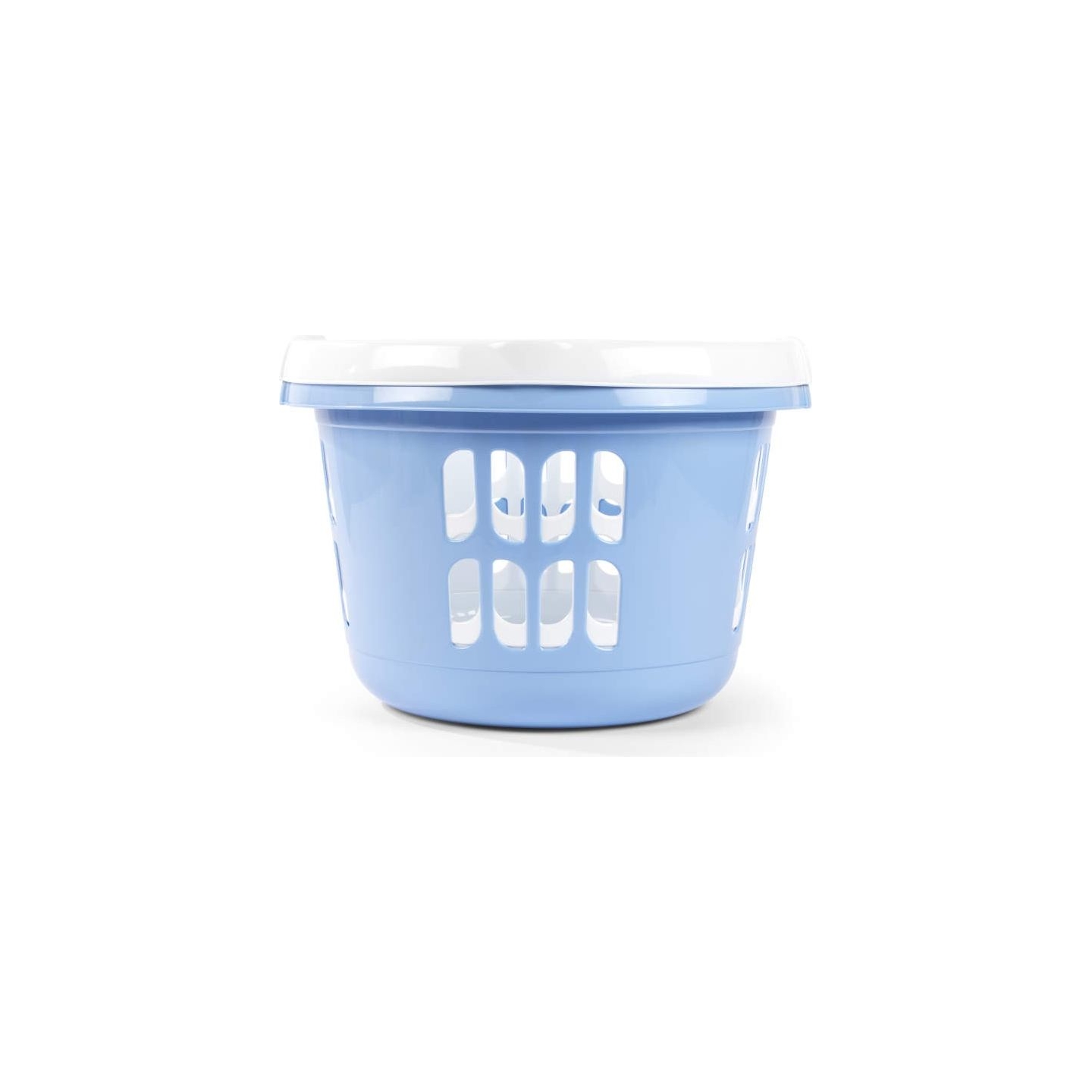 Beldray LA00000174CRNEU7  Set Of Two Laundry Basket  30L, White/Blue
