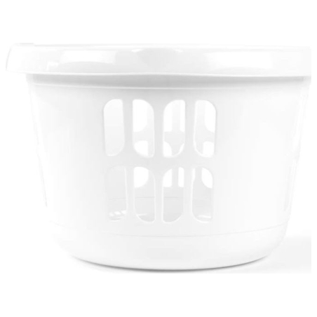 Beldray LA00000174CRNEU7  Set Of Two Laundry Basket  30L, White/Blue