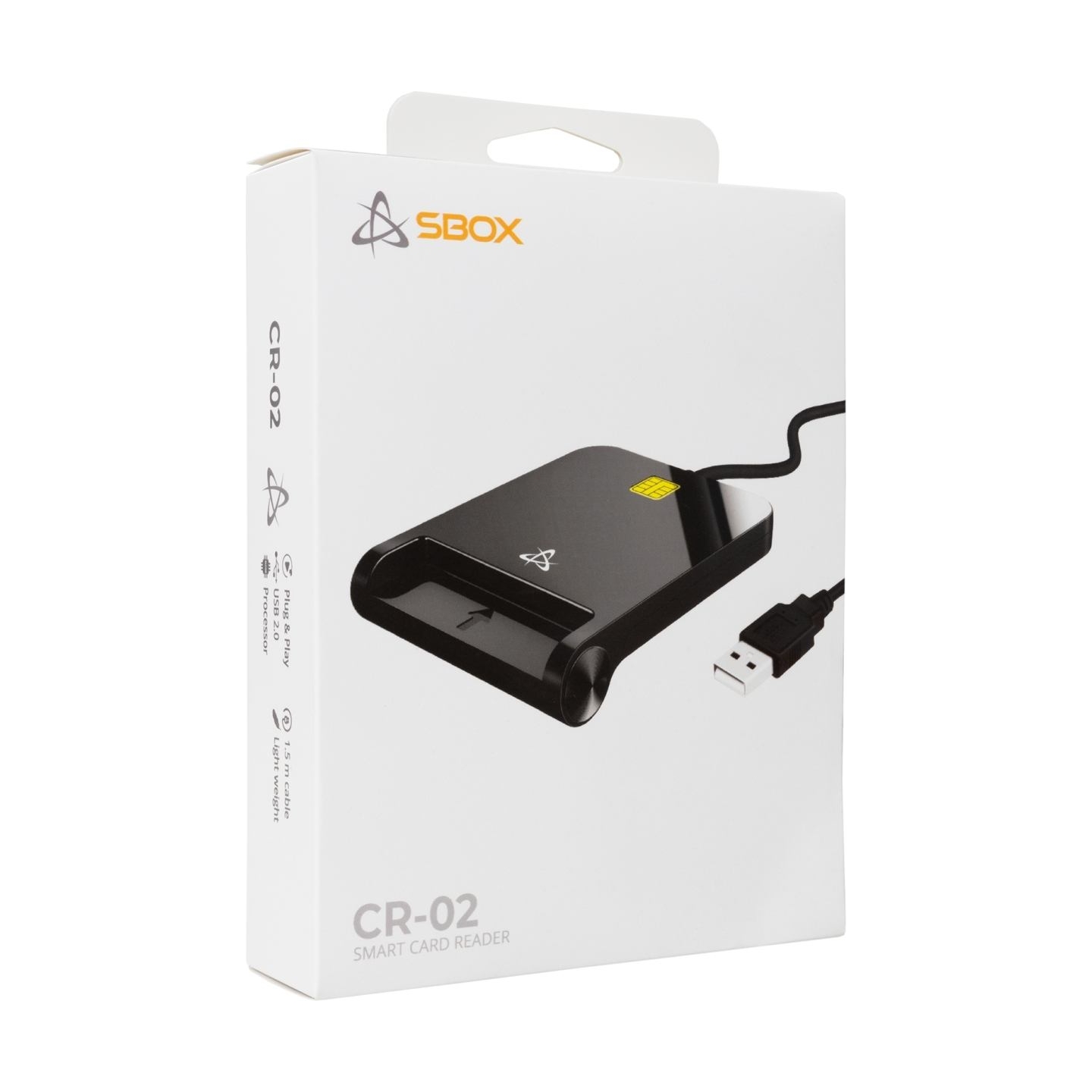 Sbox CR-02 USB Smart Card Reader
