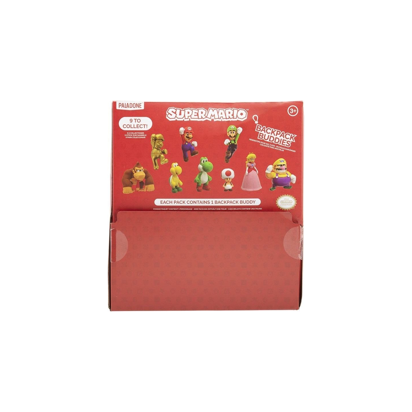 Paladone Super Mario Backpack Buddies CDU Of 24 pcs