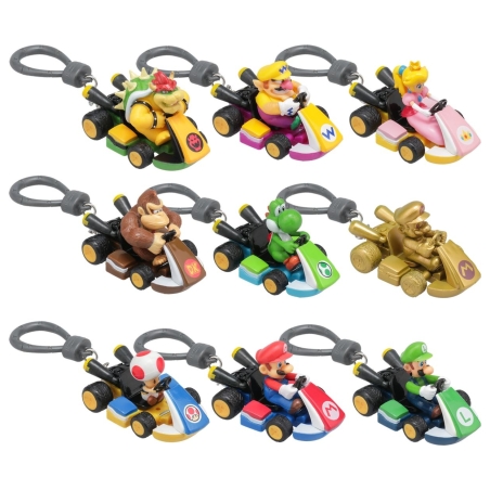 Paladone Mario Kart Backpack Buddies CDU Of 24 pcs