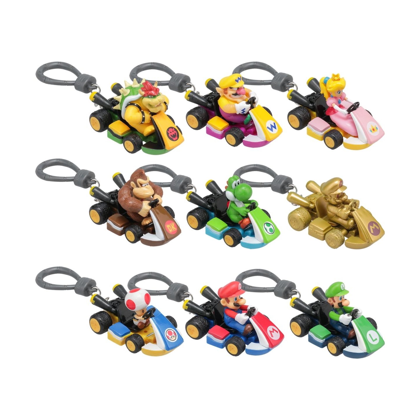 Paladone Mario Kart Backpack Buddies CDU Of 24 pcs