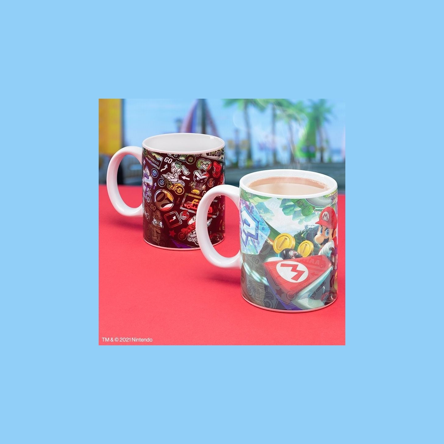 Paladone Super Mario MarioKart Heat Change Mug