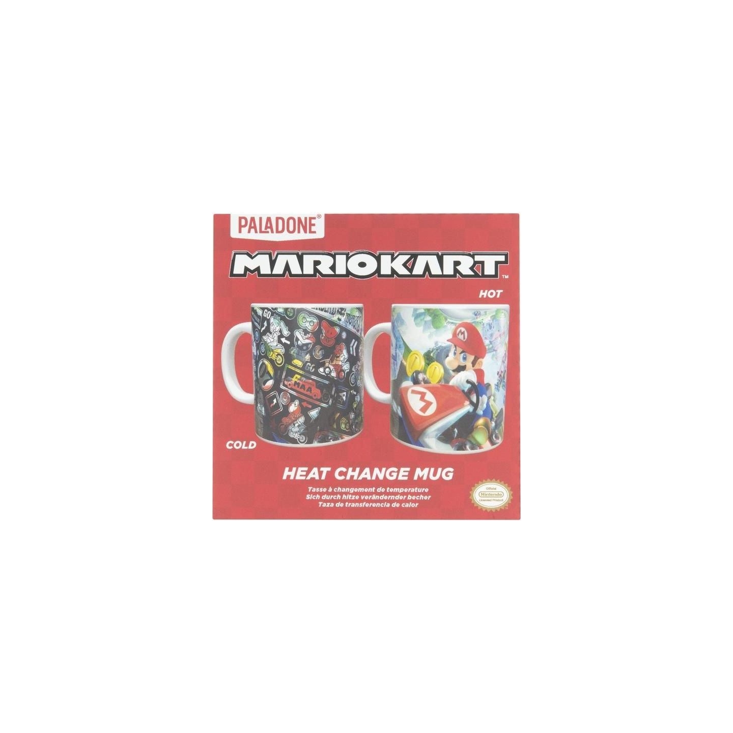 Paladone Super Mario MarioKart Heat Change Mug