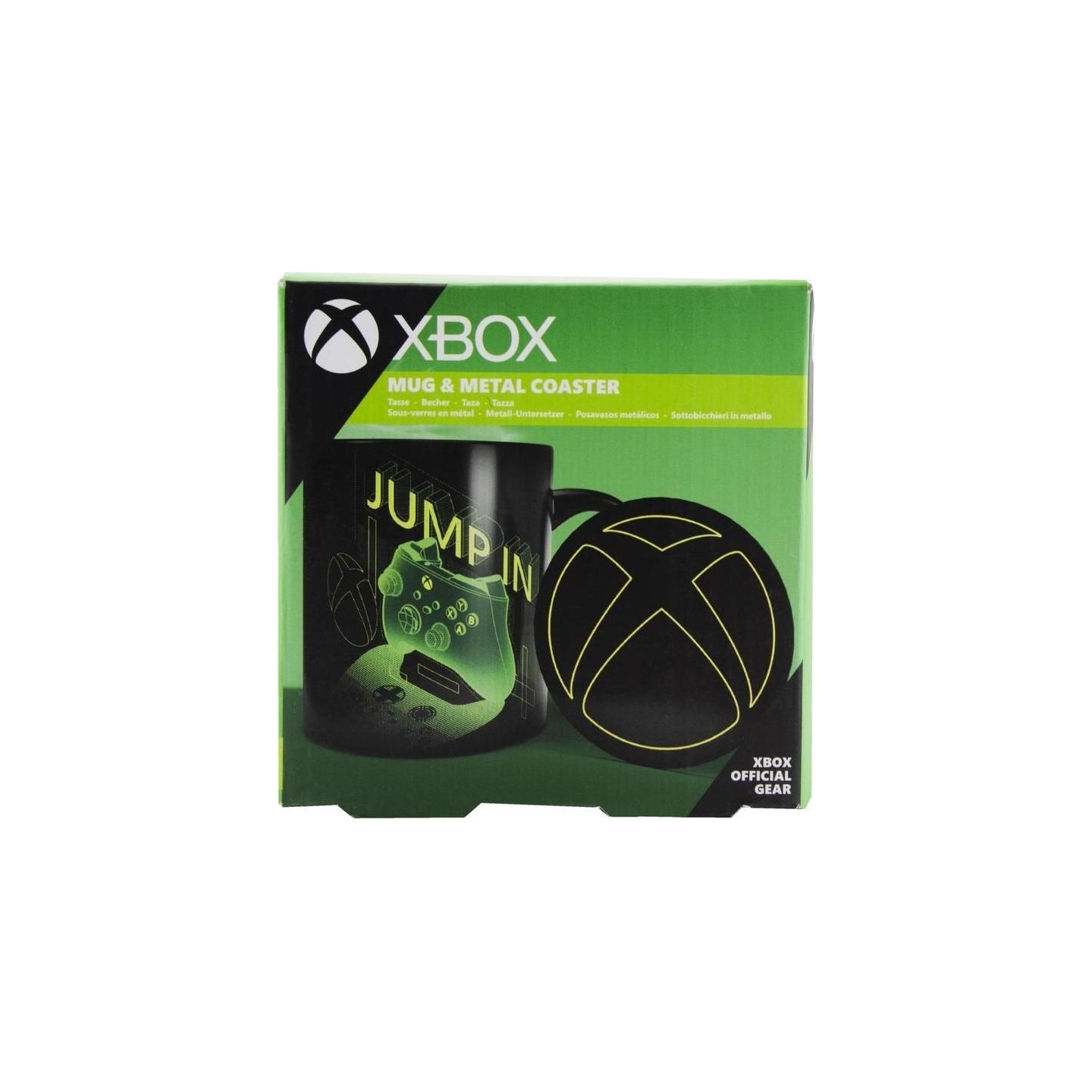 Paladone Microsoft Xbox Mug and Metal Coaster