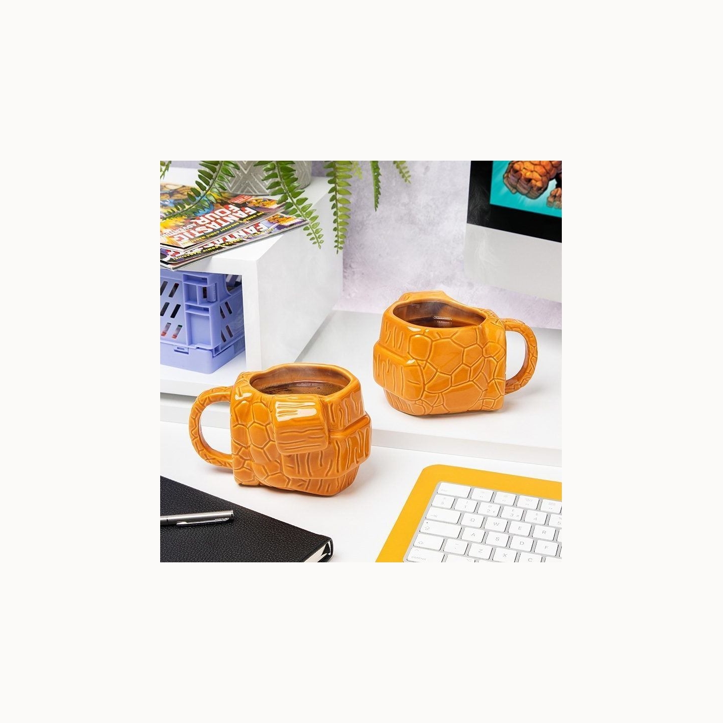 Paladone Marvel Fantastic Four The Thing 3D Shaped Mug