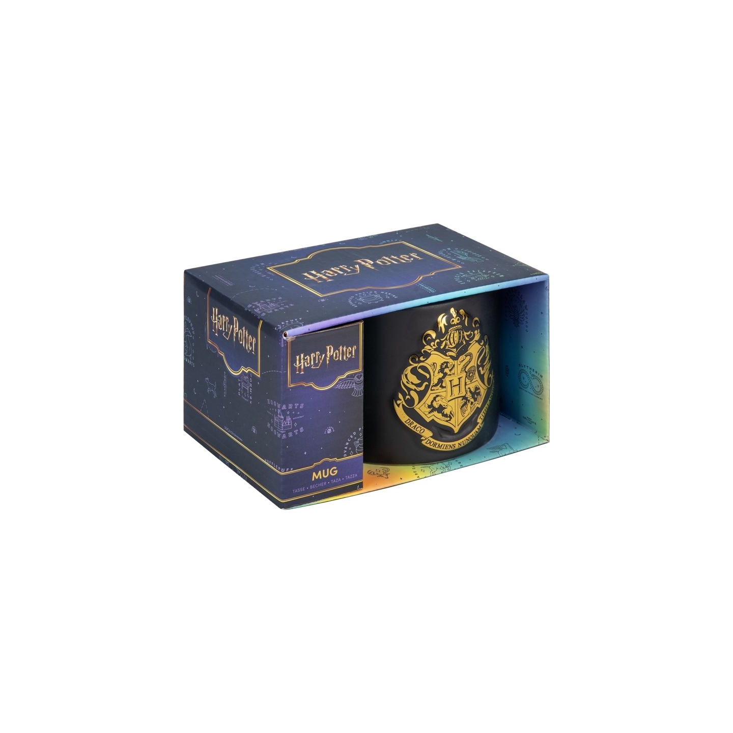 Paladone Harry Potter Hogwarts Crest Embossed Mug