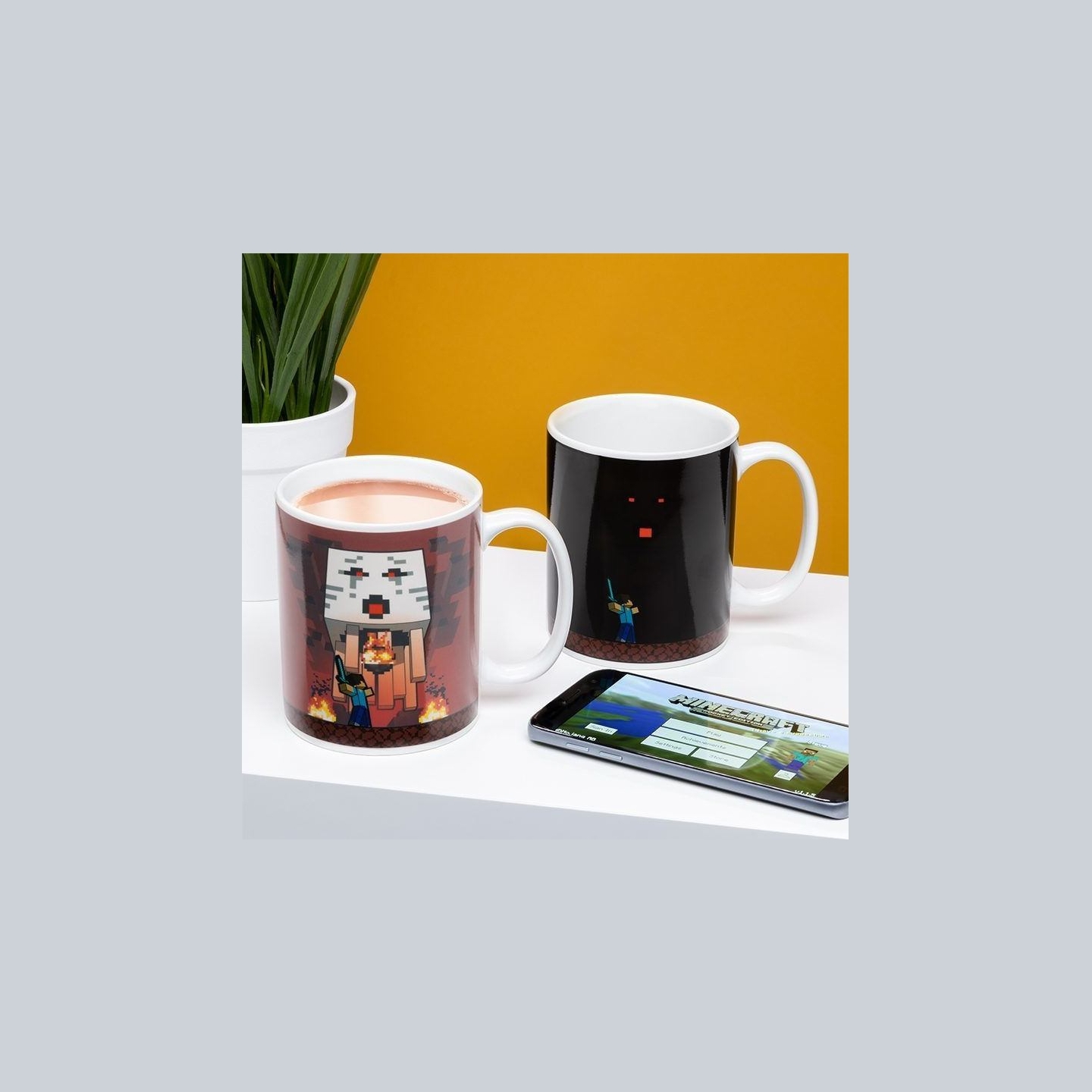 Paladone Minecraft Nether Heat Change Mug