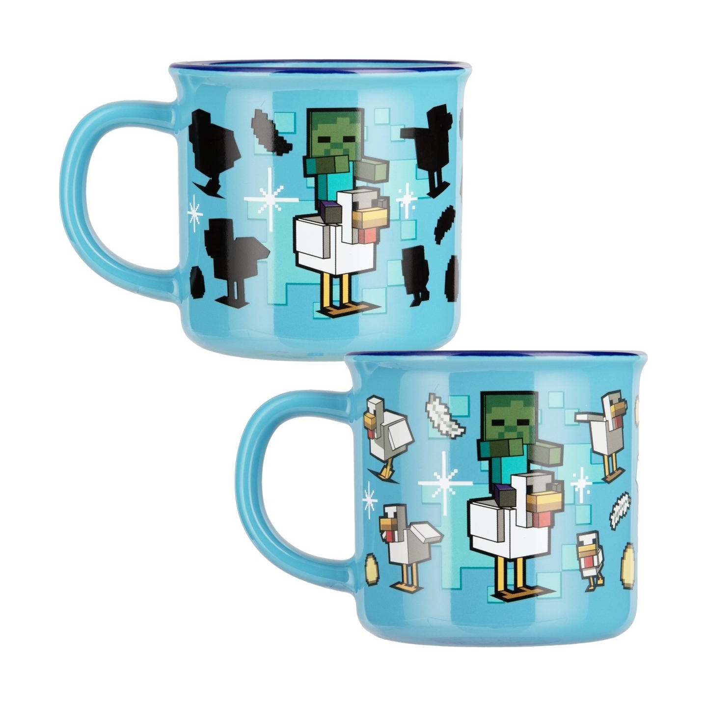 Paladone Minecraft Chicken Jockey Heat Change Mug