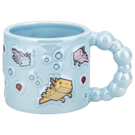 Paladone Minecraft Axolotl Bubble Shaped Mug