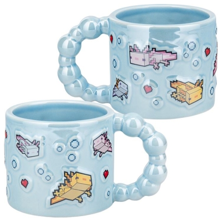 Paladone Minecraft Axolotl Bubble Shaped Mug