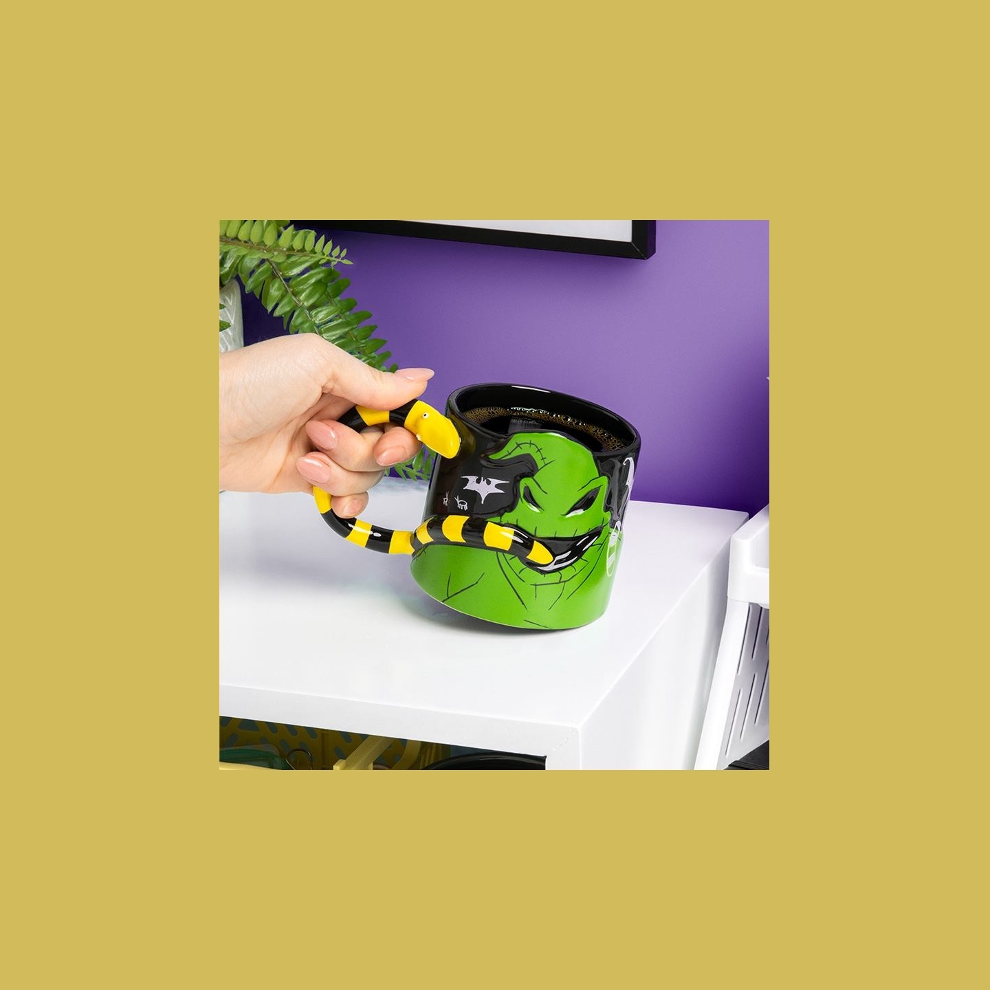 Paladone Oogie Booegi Shaped GITD Mug