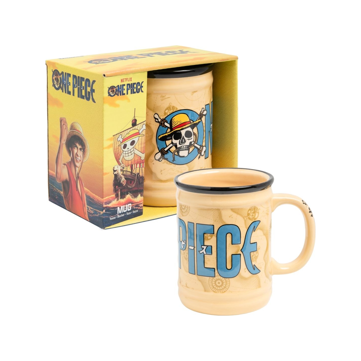 Paladone One Piece Shaped Mug