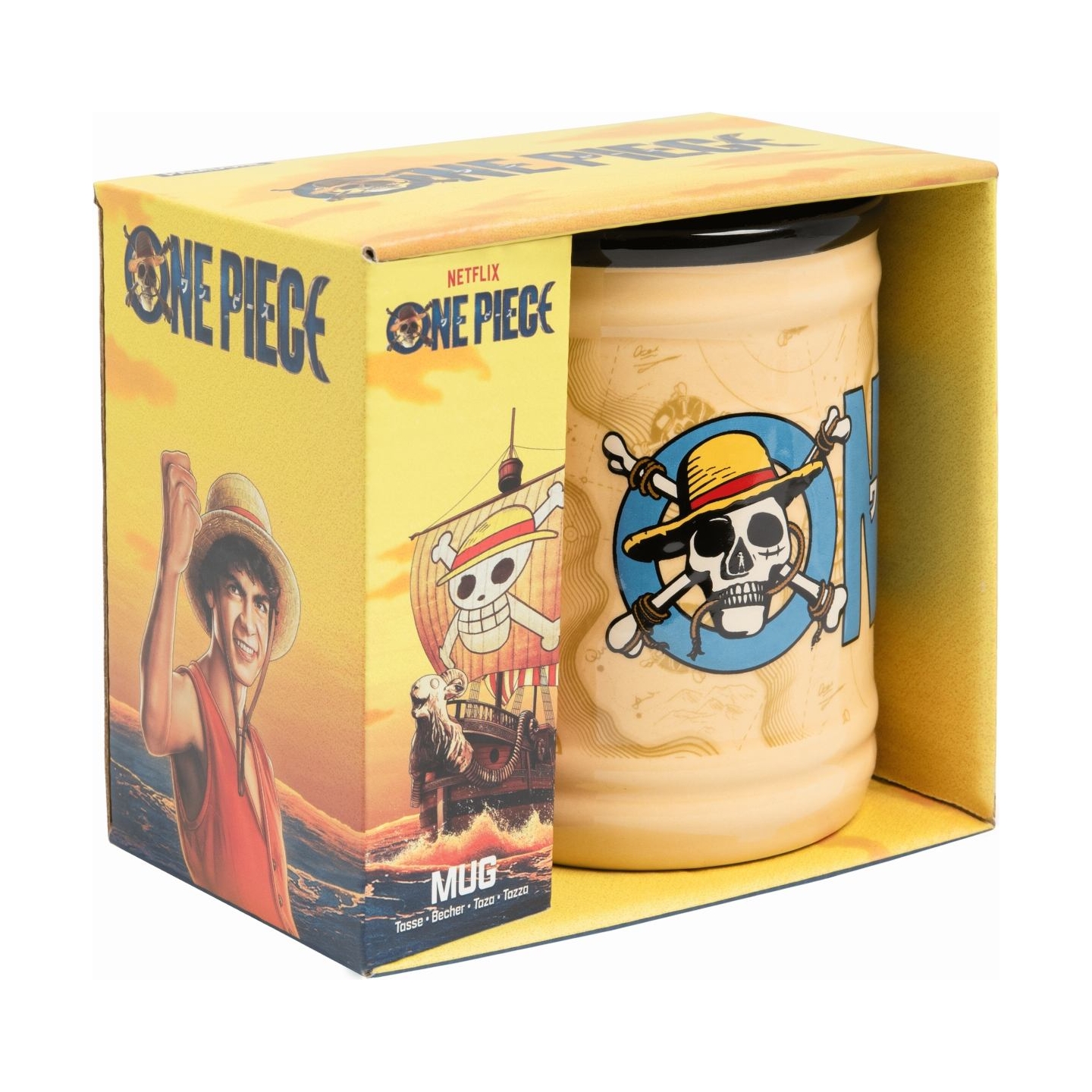 Paladone One Piece Shaped Mug