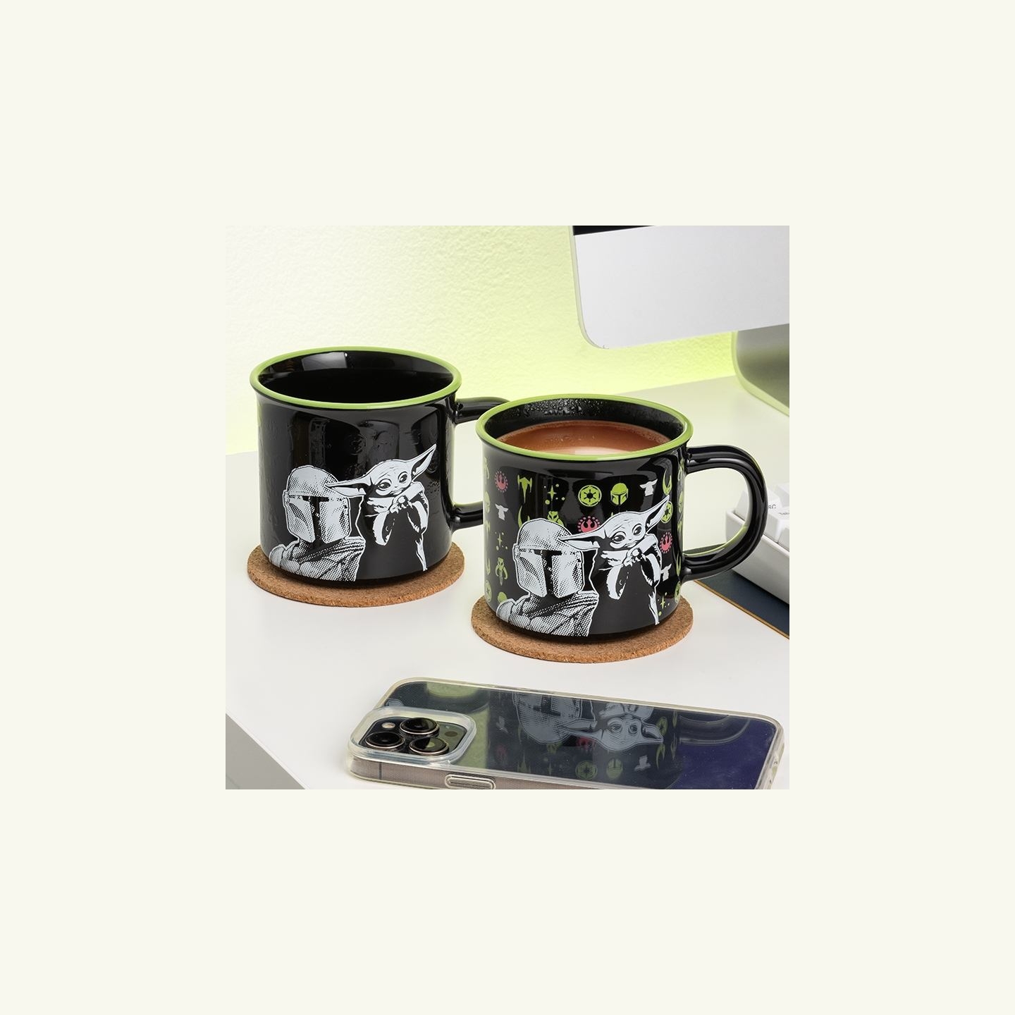 Paladone Mandalorian and Grogu Heat Change Mug
