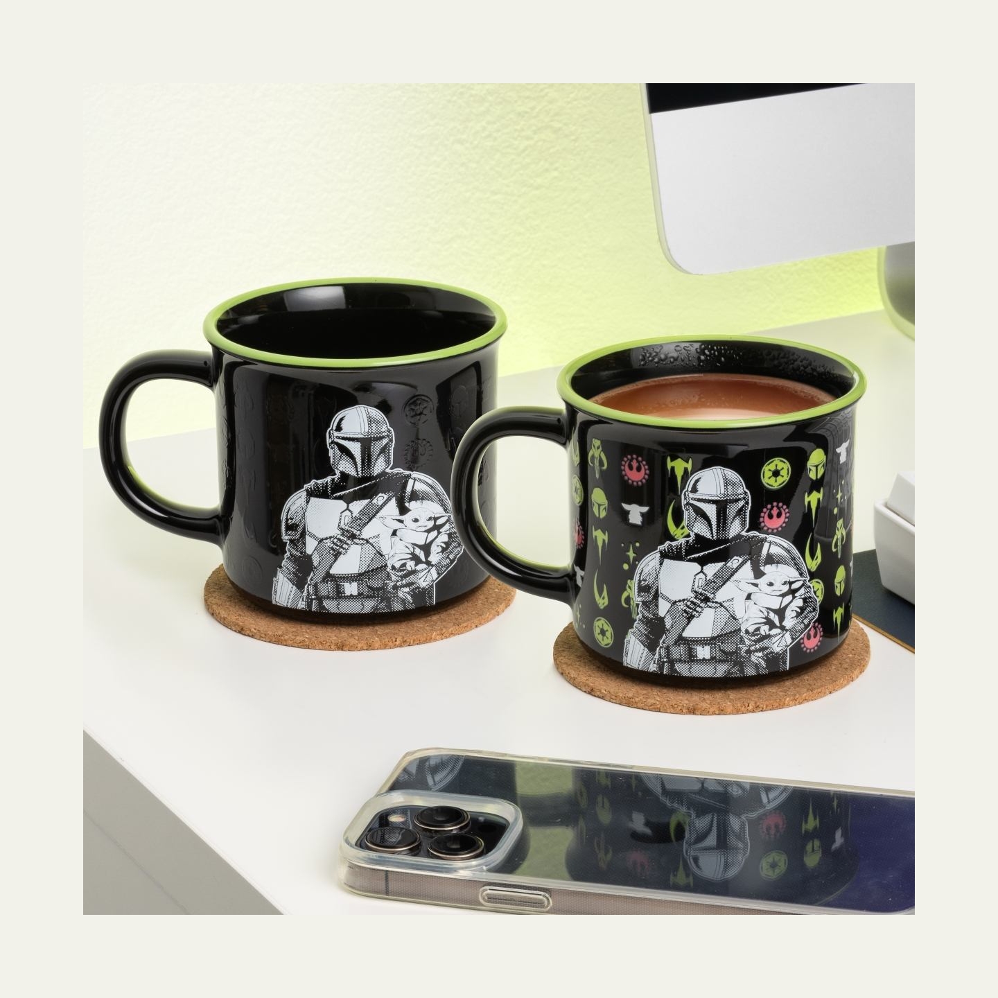 Paladone Mandalorian and Grogu Heat Change Mug
