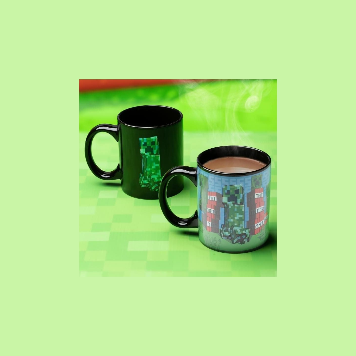 Paladone Minecraft Creeper Heat Change Mug