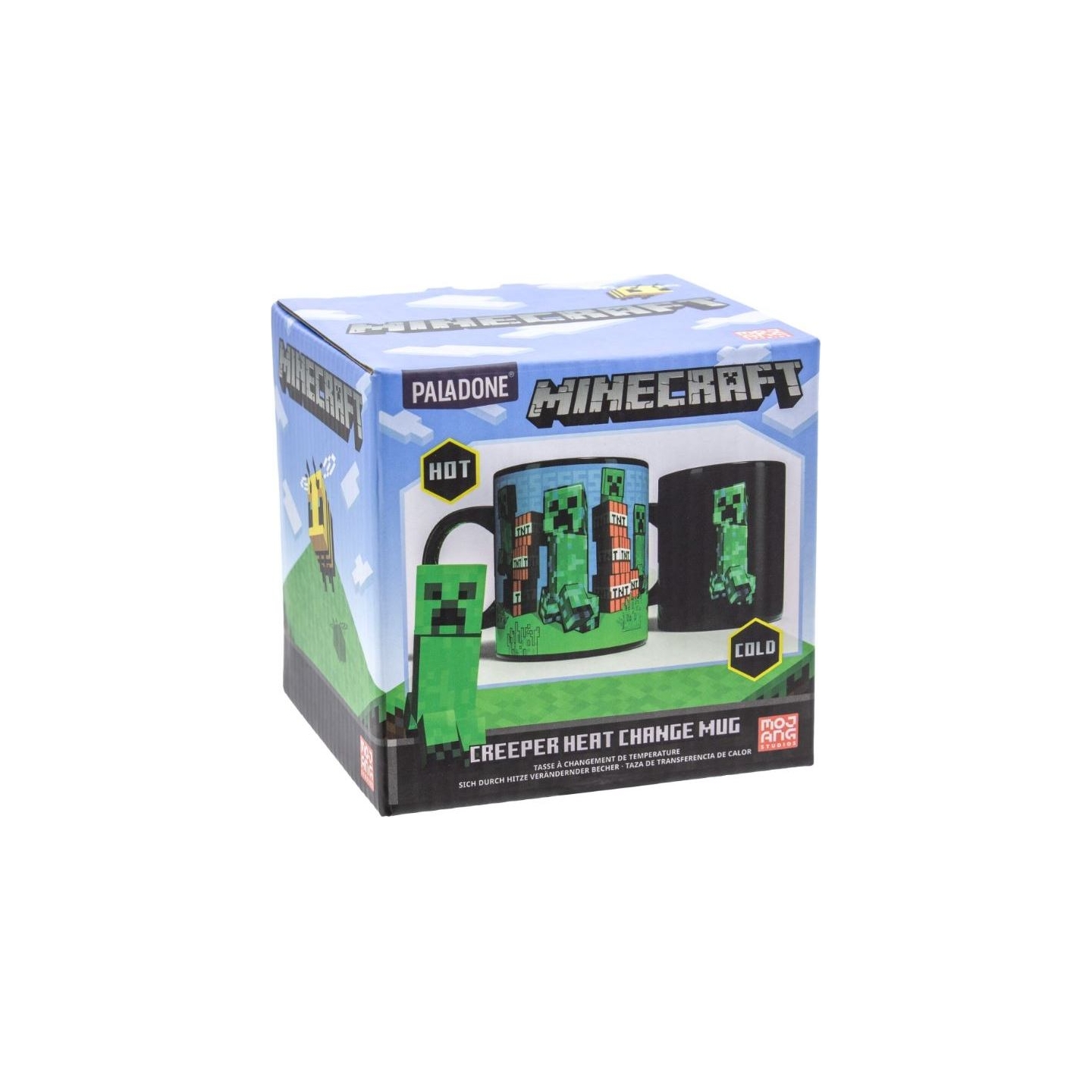 Paladone Minecraft Creeper Heat Change Mug