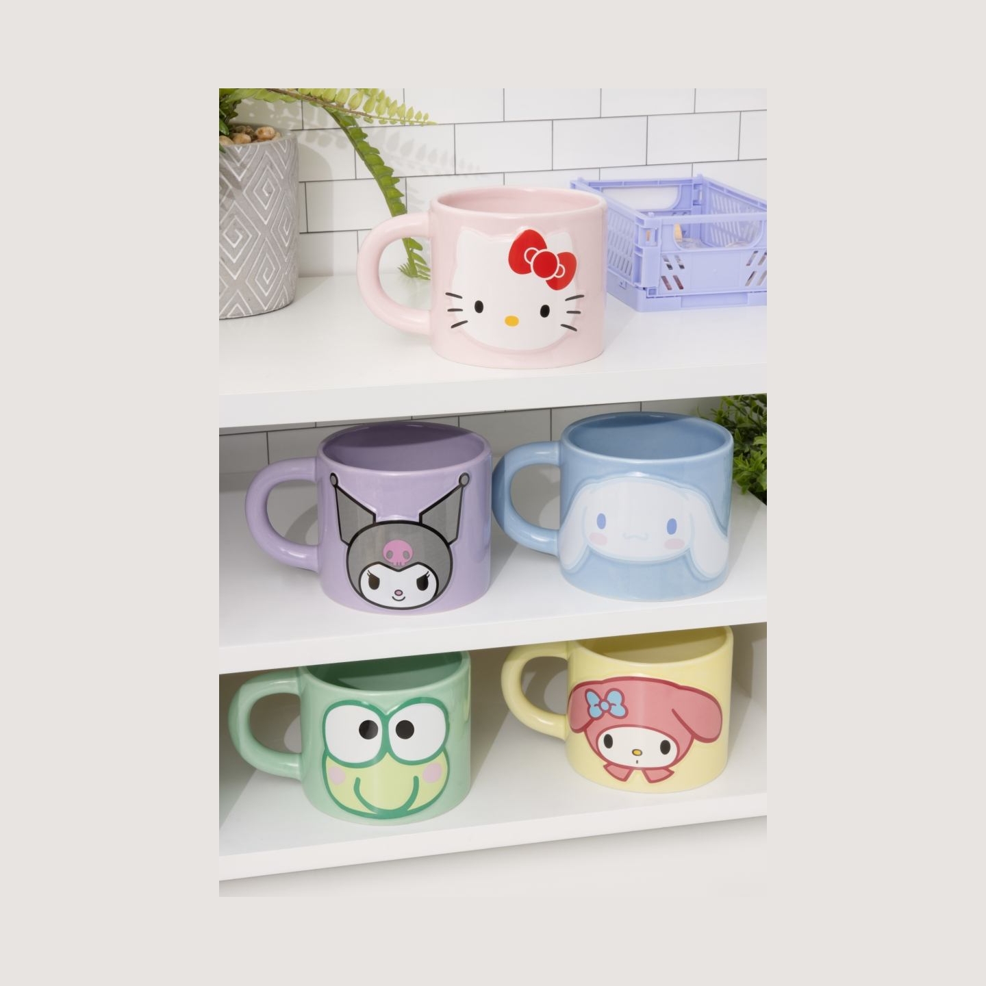 Paladone Hello Kitty Cinnamoroll Embossed Mug