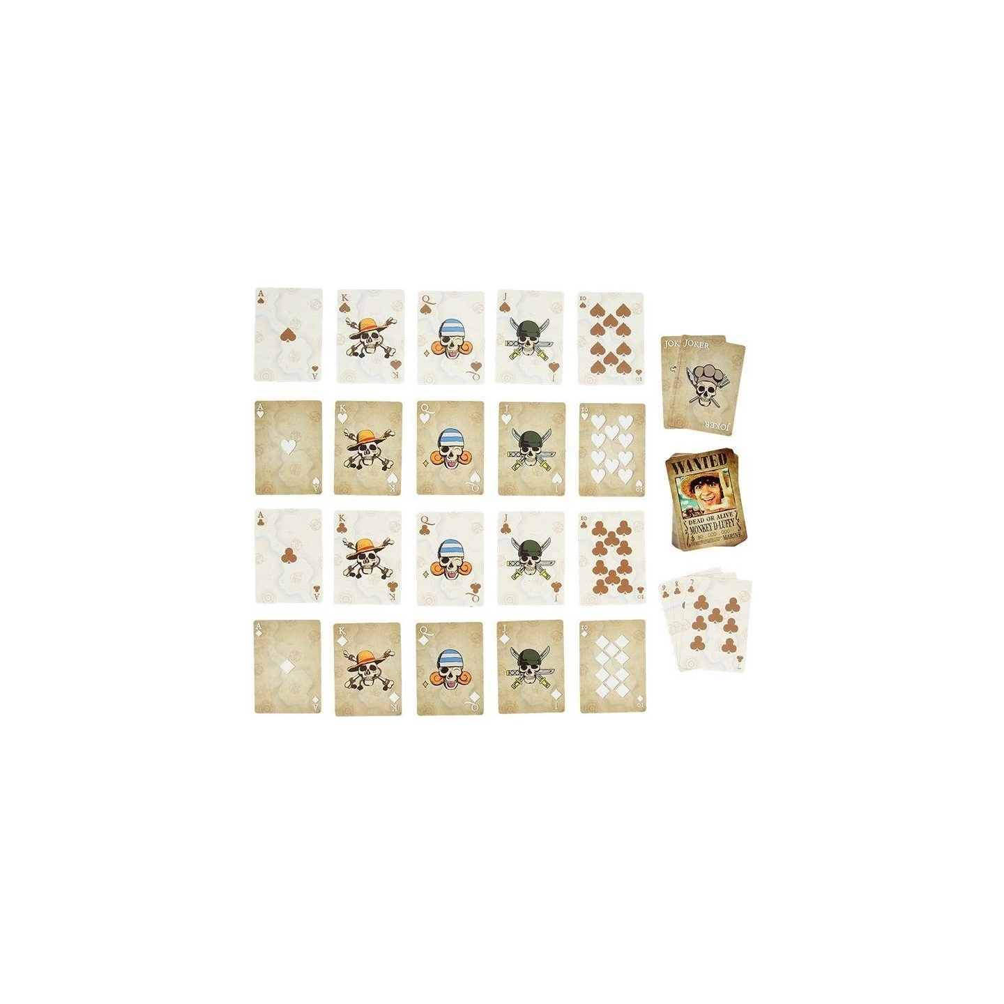 Paladone One Piece Playing Cards in Tin