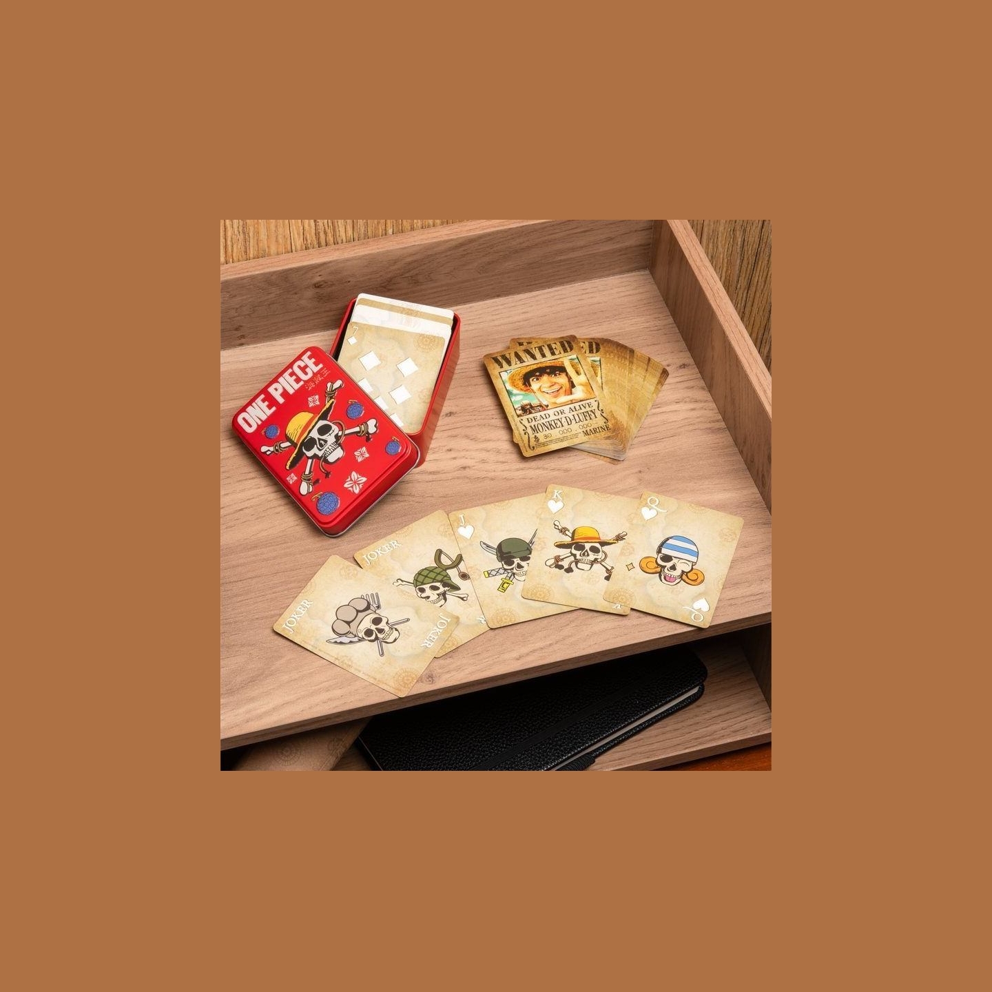 Paladone One Piece Playing Cards in Tin