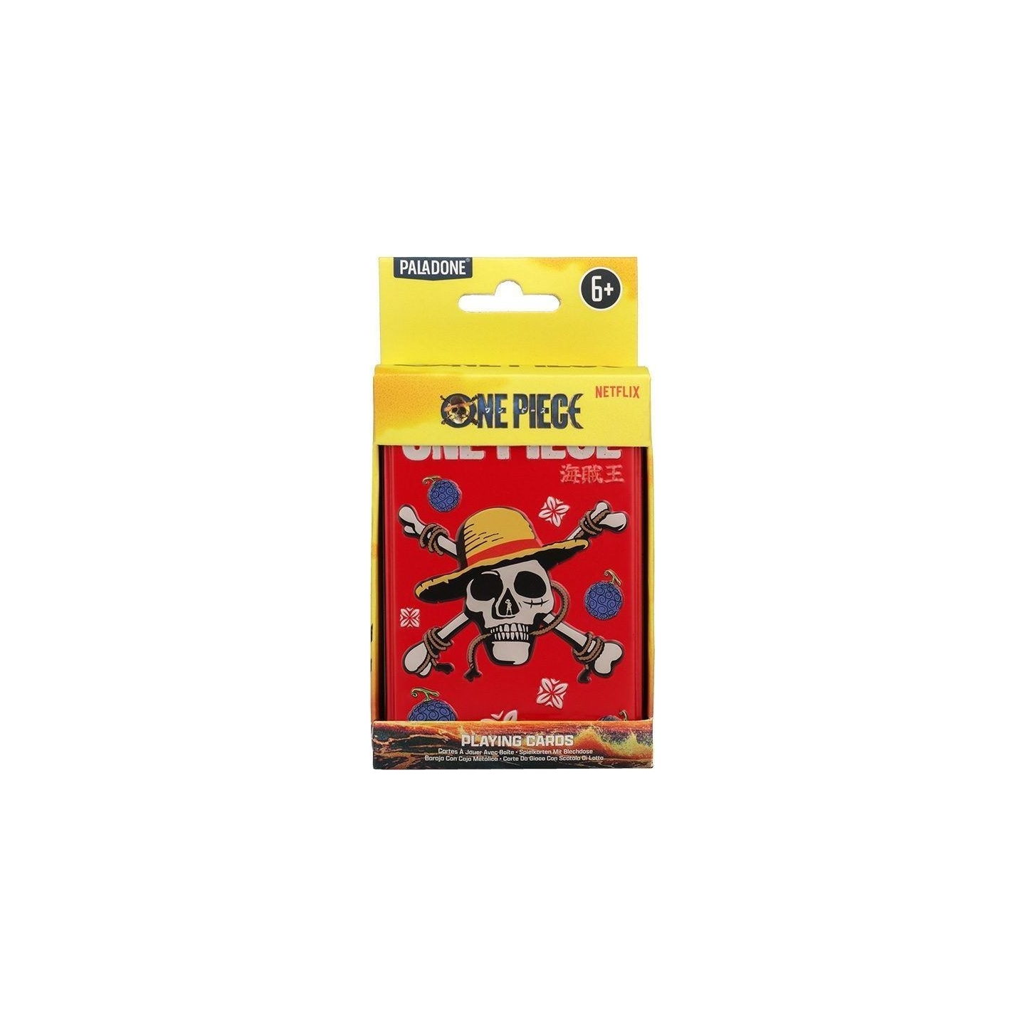 Paladone One Piece Playing Cards in Tin