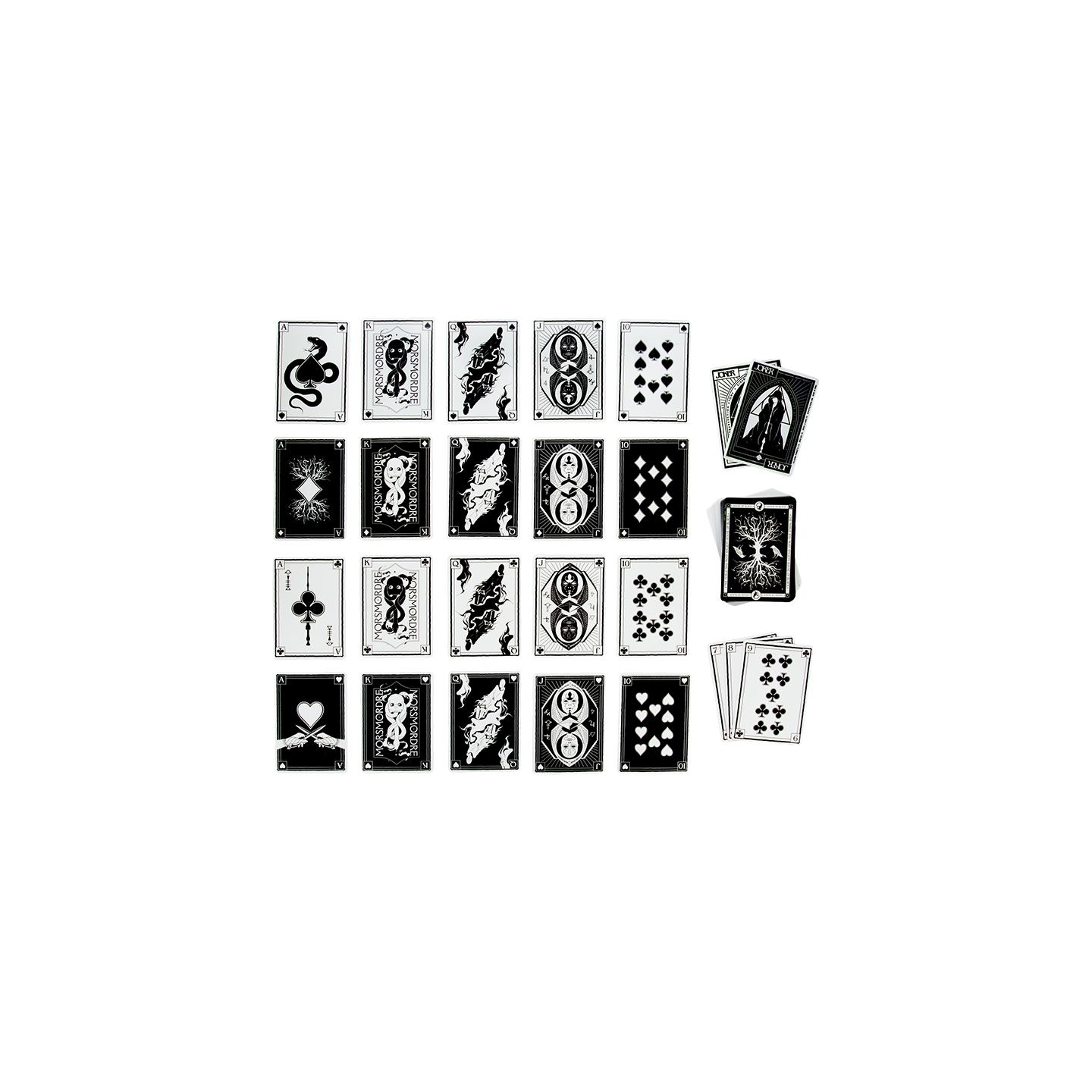 Paladone Harry Potter Dark Arts Playing Cards in Tin
