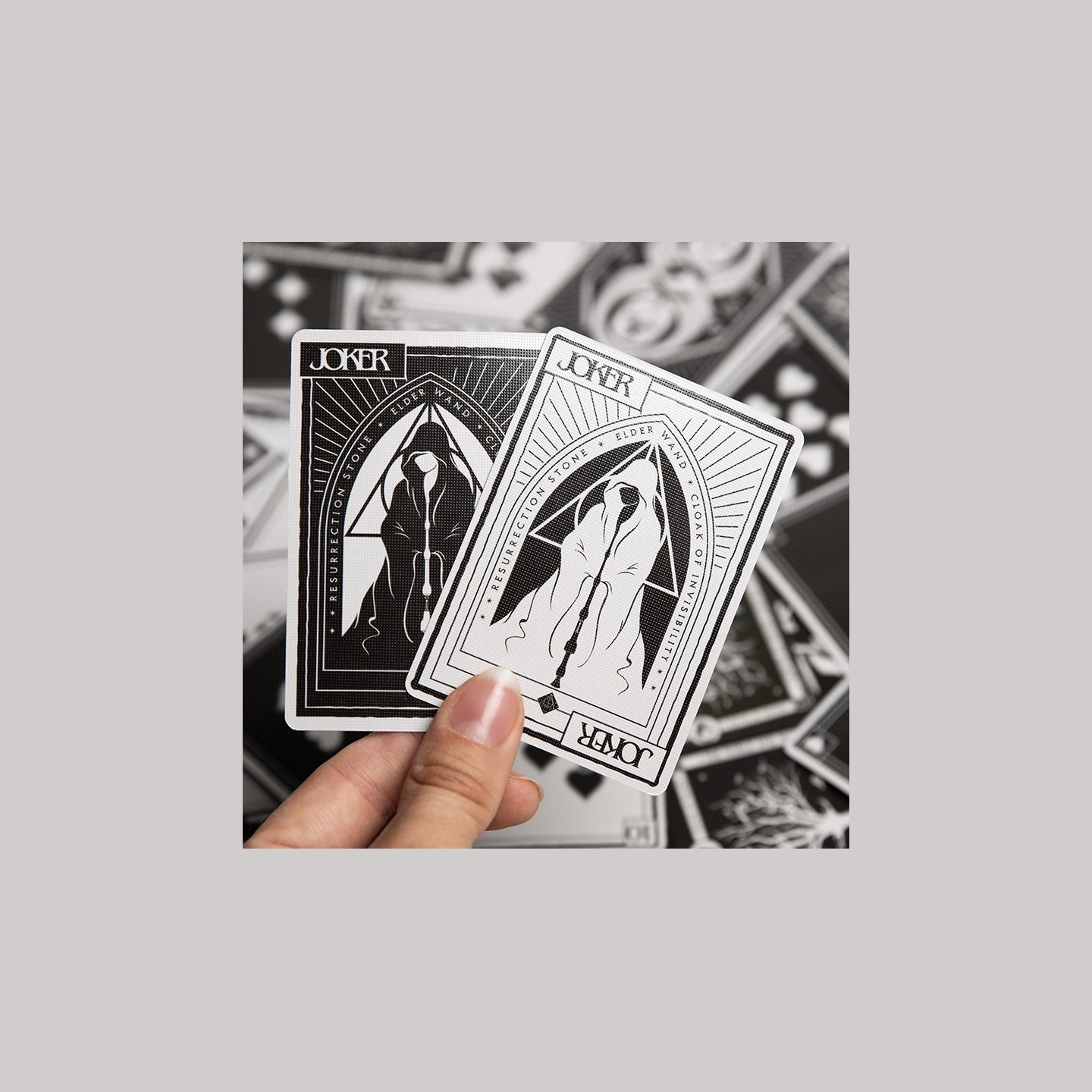 Paladone Harry Potter Dark Arts Playing Cards in Tin