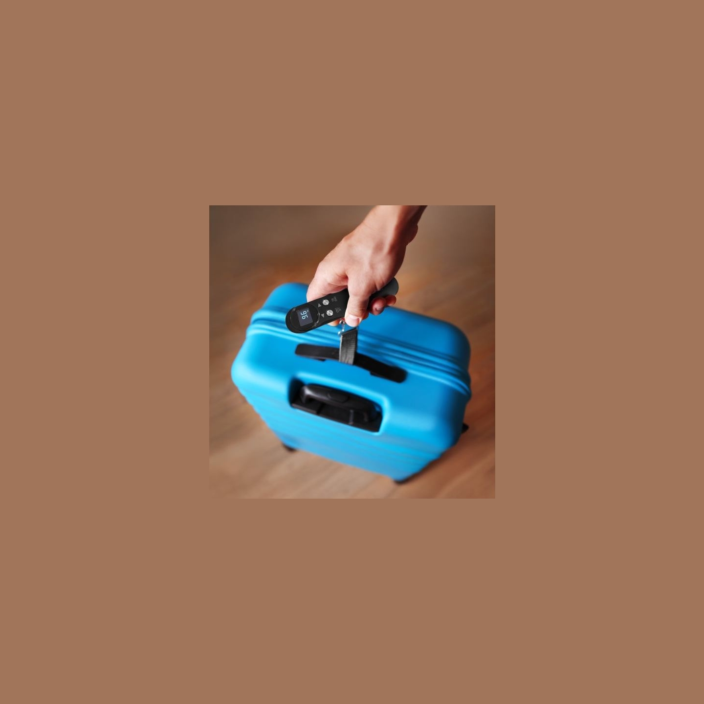Homedics SCL-L100-BKR Travel Light Luggage Scale