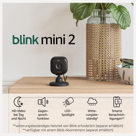 Amazon Blink Mini 2 Black