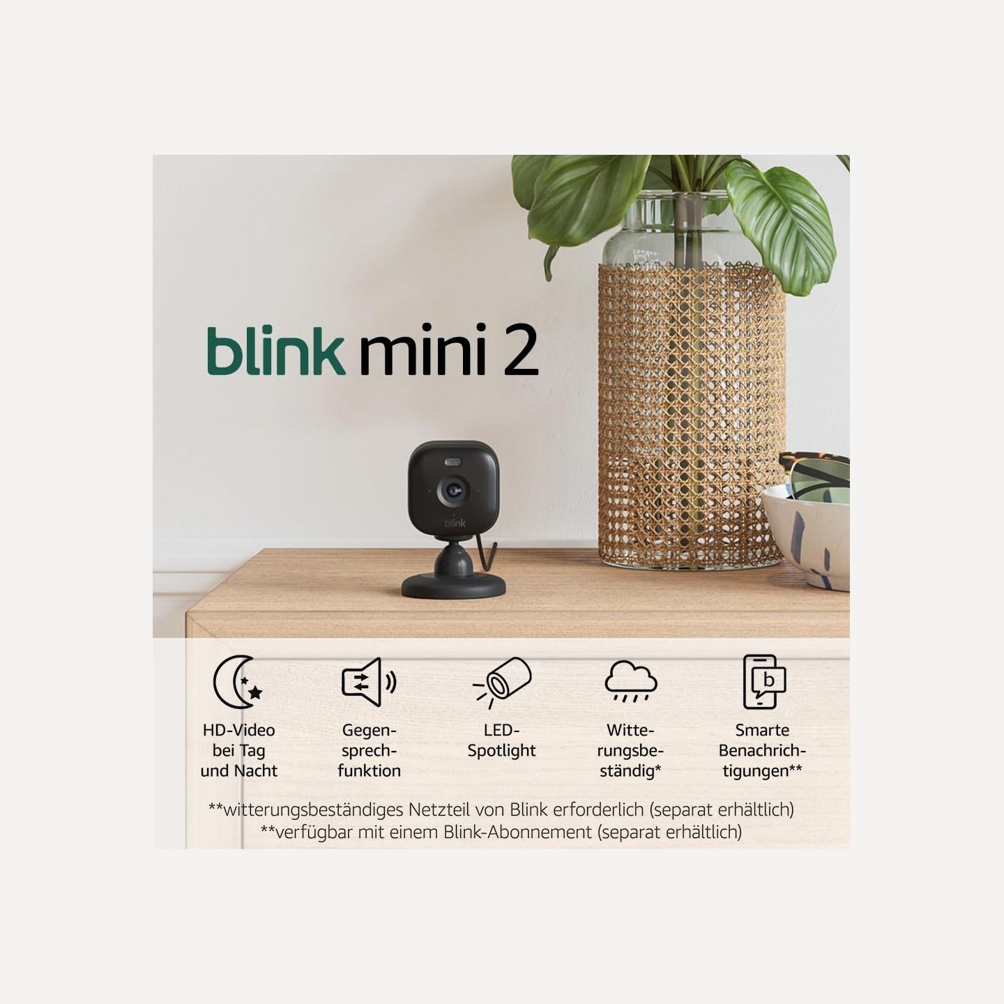 Amazon Blink Mini 2 Black