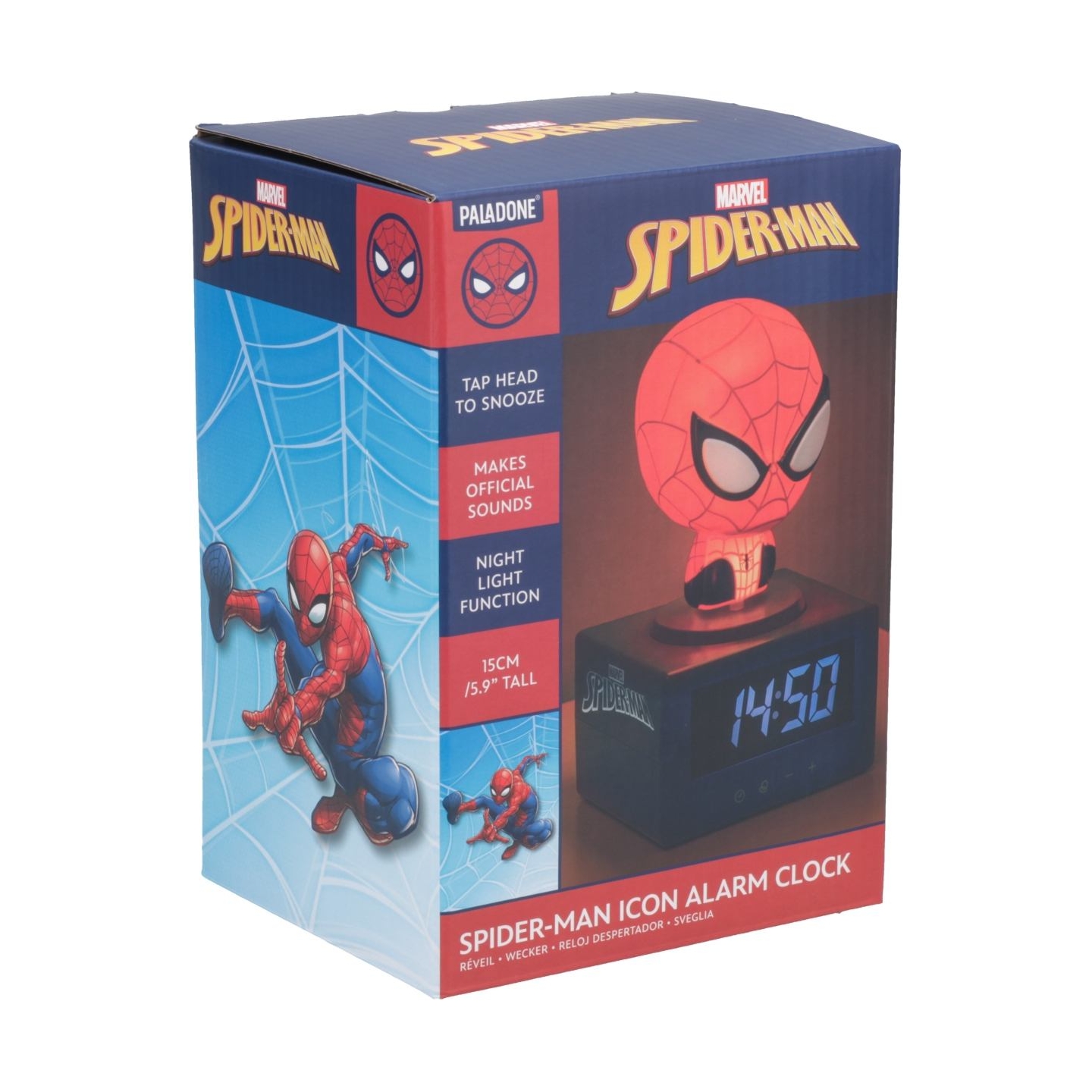 Paladone Spider-Man Icon Alarm Clock