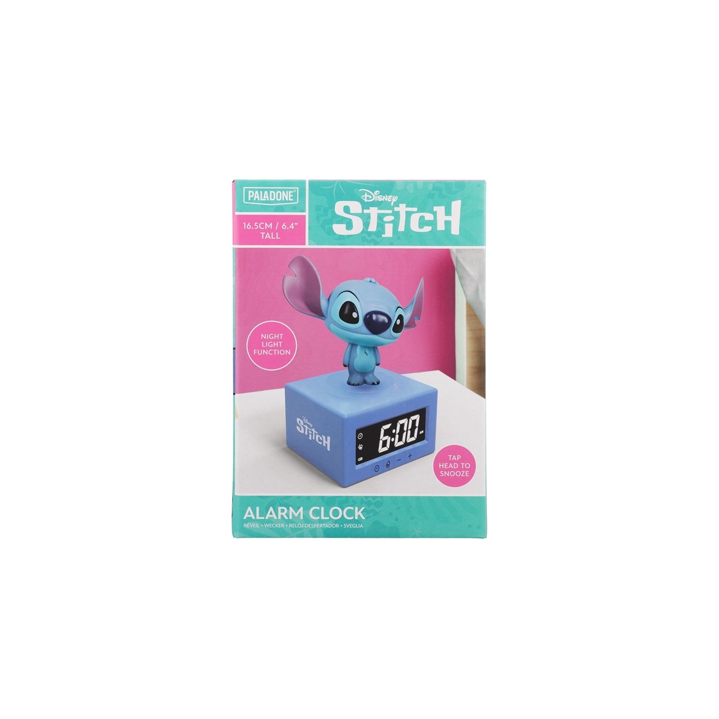 Paladone Disney Stitch Icon Alarm Clock