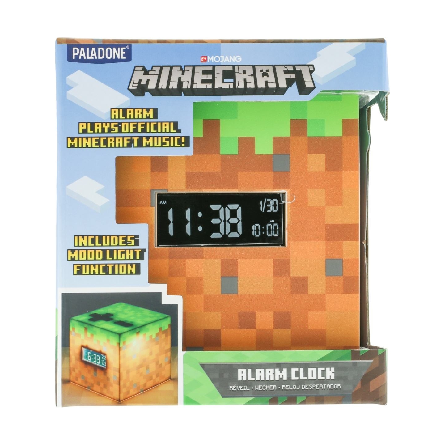 Paladone Minecraft Alarm Clock